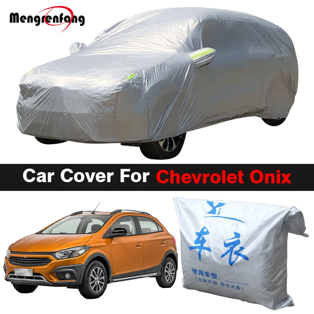 Полный автомобильный чехол для Chevrolet Onix уличный анти-УФ-солнцезащитный козырек