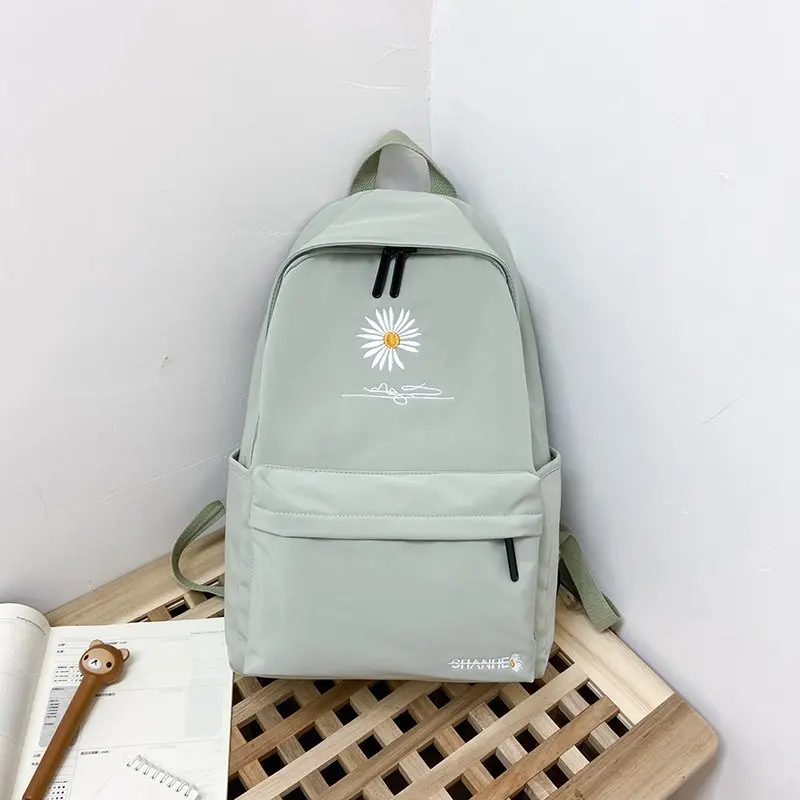 Новинка 2020 однотонный рюкзак для девочек школьные ранцы подростков Женская