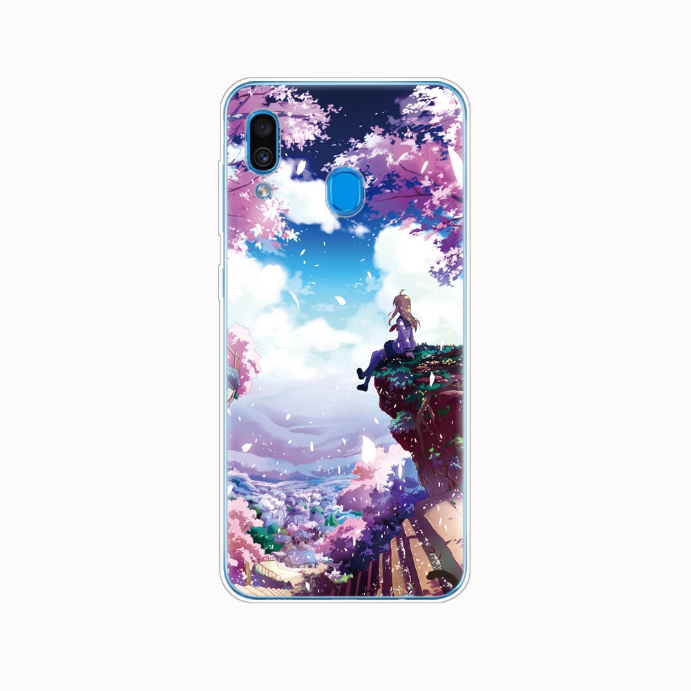 61908 Для samsung Galaxy A20 чехол A20E силиконовый задняя крышка для телефона samsung A20 A 20 A205F A20E A202F мягкие Fundas Coque бампер - Цвет: 61908
