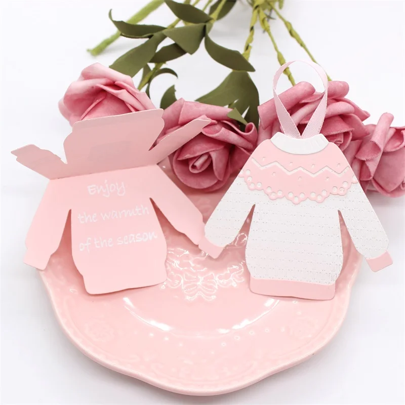 Милый уродливый свитер металлические режущие штампы трафареты для DIY