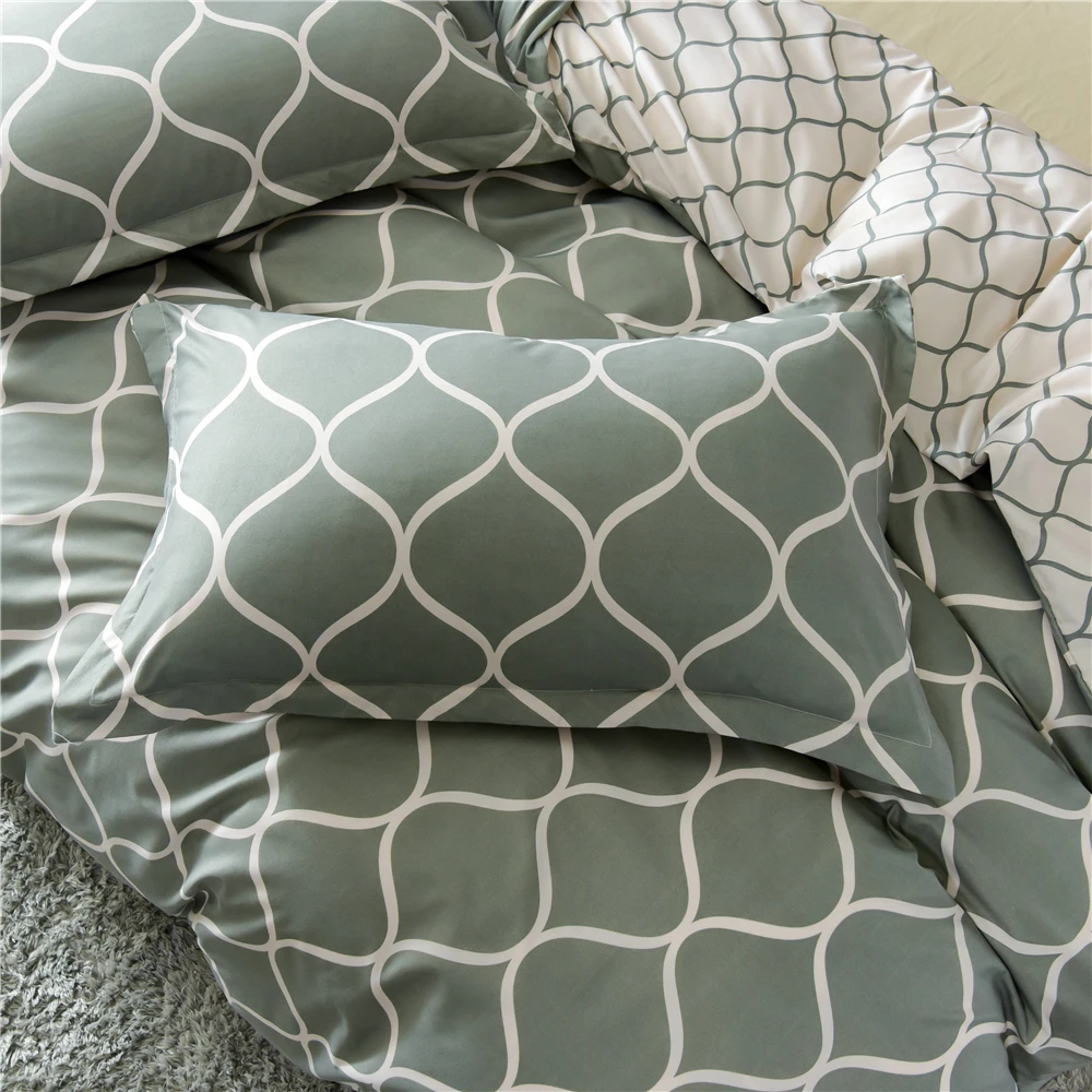 Постельное белье для взрослых в скандинавском стиле US Twin Home декоративное