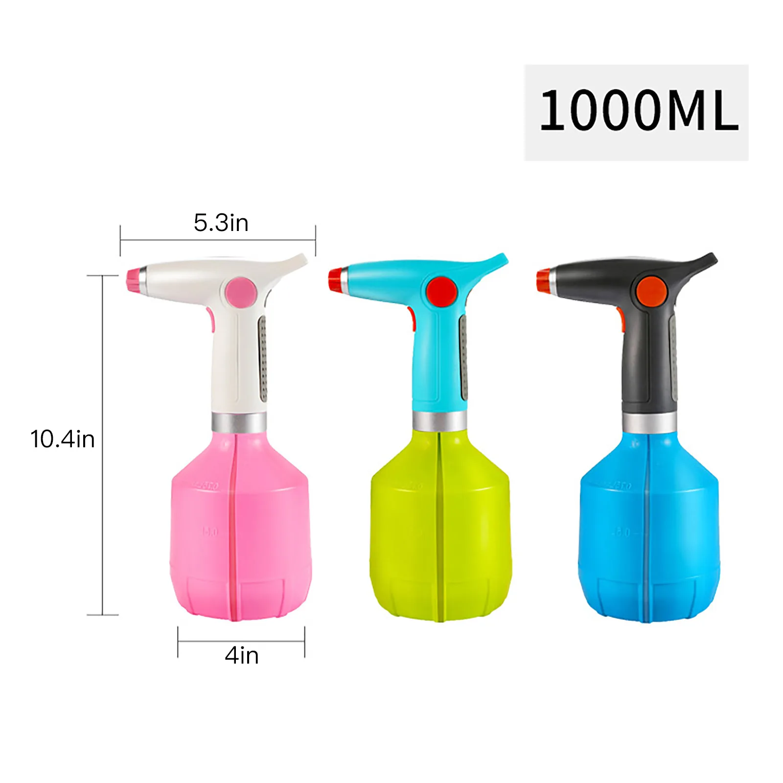 

USB Rechargeable Electric Spray Bottle Watering Pot Tool for Flower Plant Water Can Garden Electric Shower Watering