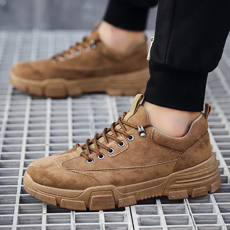 

2021 Autumn New Designer Men's Shoes Wild British Style Tooling Casual Running Shoes Trend Outdoor Tooling Sports Shoes Zapato