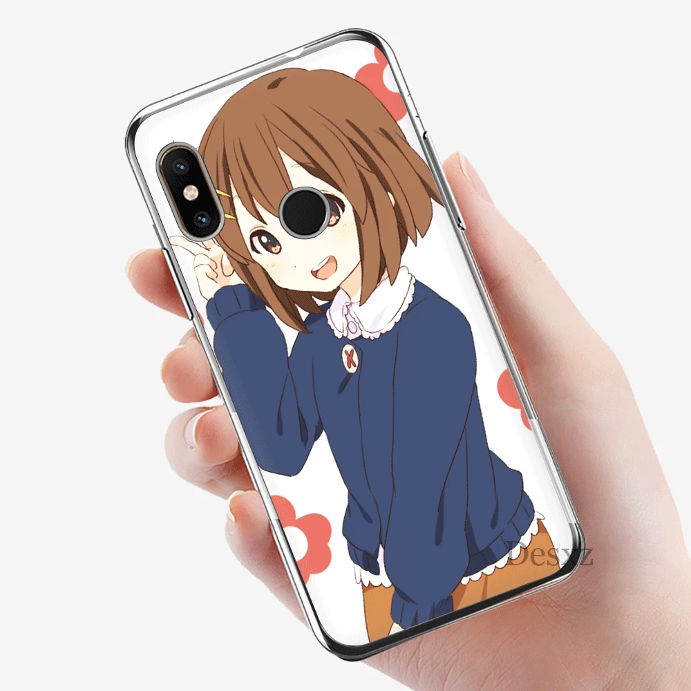 Mobile Phone Case For Xiaomi Redmi Note 7 8 8T 6 5 Pro 4 4X 5A Cover Protection K-on! Hirasawa Yui | Мобильные телефоны и