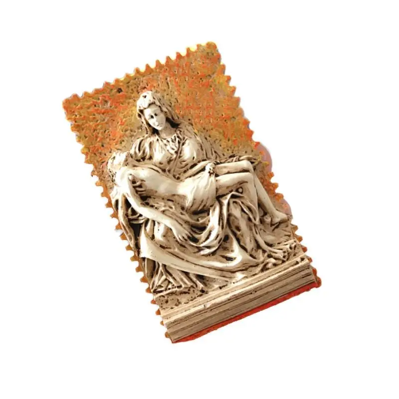 

Refrigerator Magnets Resin Italy Michelangelo Statue Mourning Christ Art 3D Resin Magnet Fridge Magnets Tourism Souvenir