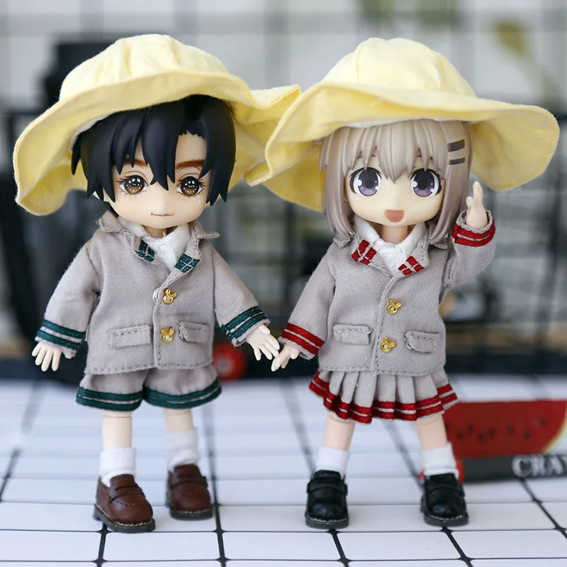 Obitsu11ob11azone12cu-poche красивая школьная форма с узлом свиньей Энджи ob11 | Игрушки и хобби
