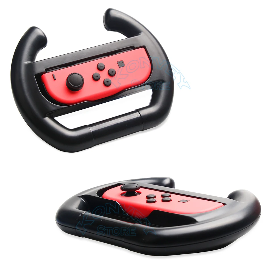 2pcs Nintend Switch Joy Con Racing Steering Wheel Handle Stand NS Controller Grip Holder For Nintendo Switch Game Accessories images - 6