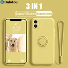 Чехол для iPhone 12, 11 Pro Max, Mini, XR, XS, X, 8, 7, 6S, 6 Plus, SE 2020, с магнитным кольцом