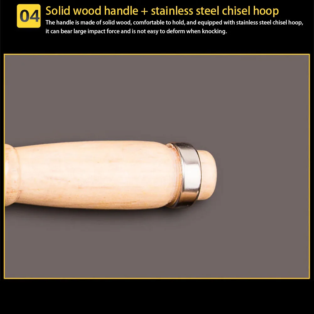 

12pcs Carbon Steel Hand Tool Wood Carving Chisel Set Hobbyists Carpenter Cutter Gifts DIY Gouges Sharp For Beginners