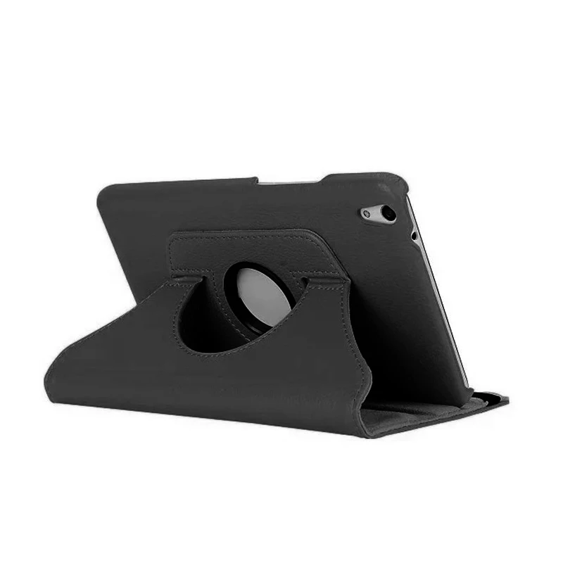 bracket flip stand leather cover for huawei media pad t1 10 t1 a21w t1 a21l t1 a23l 9 6 inch tablet case 360 rotating free global shipping
