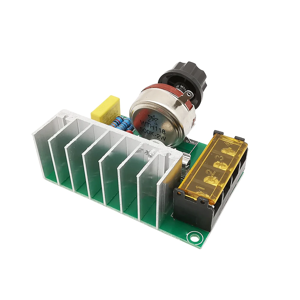 4000W тиристорный мотор Напряжение регулятор AC 220V Высокая Мощность электронного