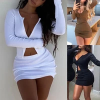 skmy sexy outfits for woman knitted casual tracksuit zipper long sleeve crop top skirt two piece set autumn and winter new style