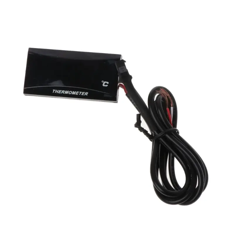 Цифровой термометр для мотоцикла прибор с ЖК дисплеем измеритель температуры