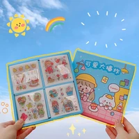 100pcsbox cute creative diy scrapbooking stickers kawaii notebook journal diary earphone decorative sticker school stationery