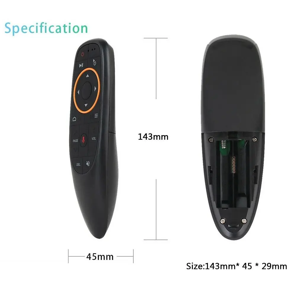 Новый 2 4 ГГц Fly Air mouse беспроводной голосовой пульт дистанционного управления USB