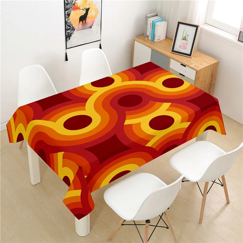 Simple Pattern Tablecloth polyester Hotel Picnic Table Rectangular Covers Home Dining Tea Decoration | Дом и сад