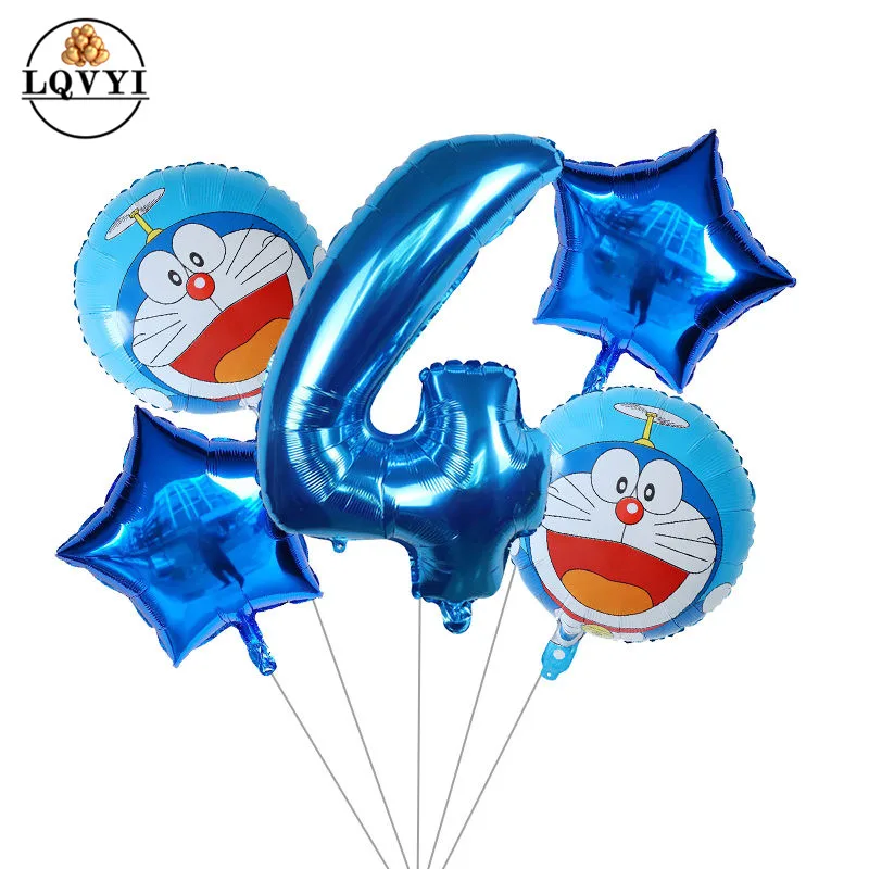 5 шт. фольгированный воздушный шар в виде кота|Воздушные шары и аксессуары| |