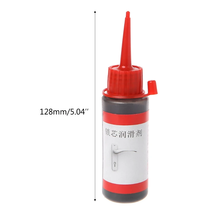 

60ml Non-toxic Lubricant Maintaining Graphite Powder Engine Cover Safety Lock