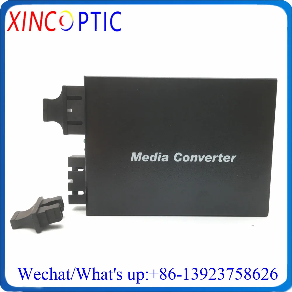 

1000M Single Mode to Multimode Fiber Media Converter,Gigabit Dual Fiber 850nm 550M MM to SM Duplex 1310nm 20KM Fiber Converter
