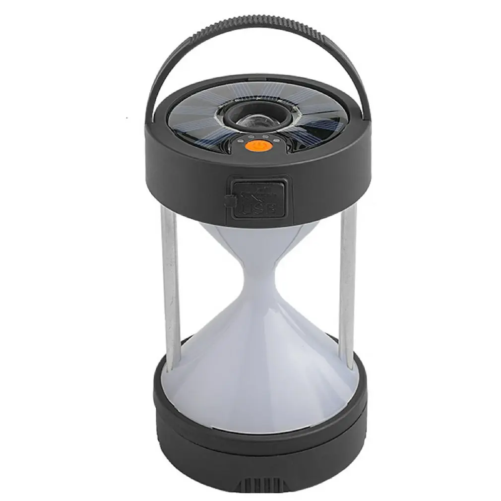 

Solar LED Camping Lights Hourglass Light USB Outdoor Tent Lamp Solar/Battery Operated Emergency Lights BBQ Hiking Camping Lamps