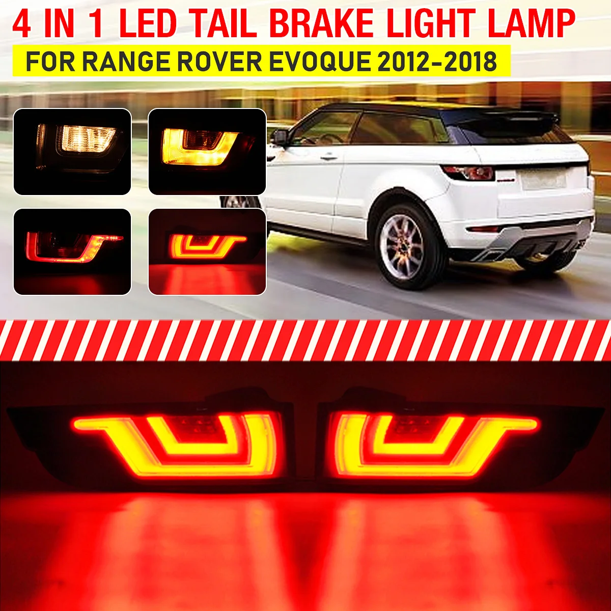 Для Range Rover Sport 2012 2018 LR025147 1 пара Автомобильный светодиодный фонарь светильник