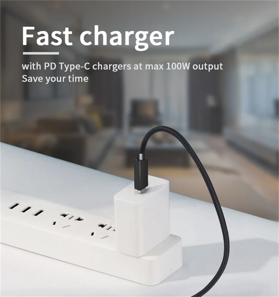 5A PD 100W Кабель USB 3,1 Gen2 type C USB C телефонный кабель PPS E-MARK QC 4,0 кабель питания для thunderbolt 3 MacBook Pro