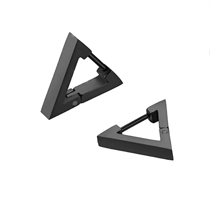 1 Набор 8 пар различных типов формы унисекс черный цвет нержавеющая сталь пирсинг