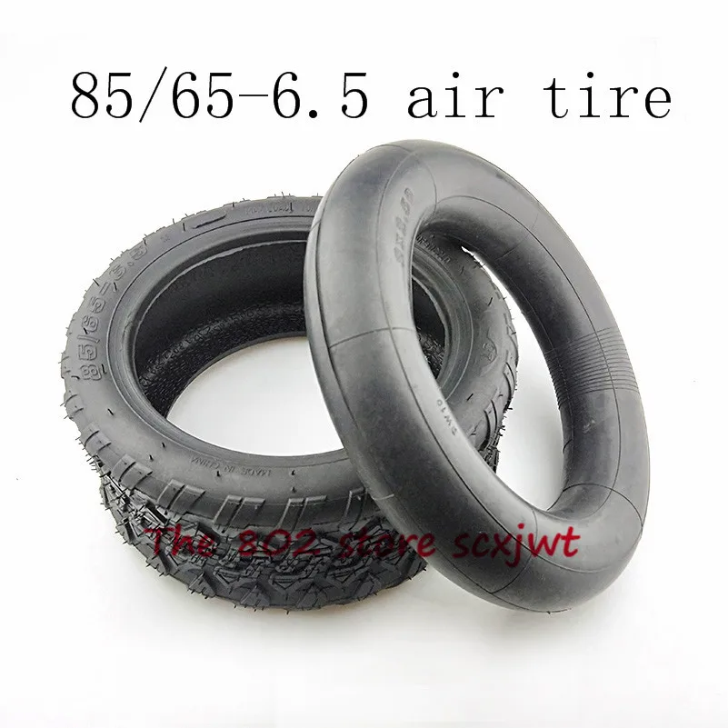 10 дюймовый электрический самокат баланса внедорожные шины 85/65 6 5 шин и внутренняя