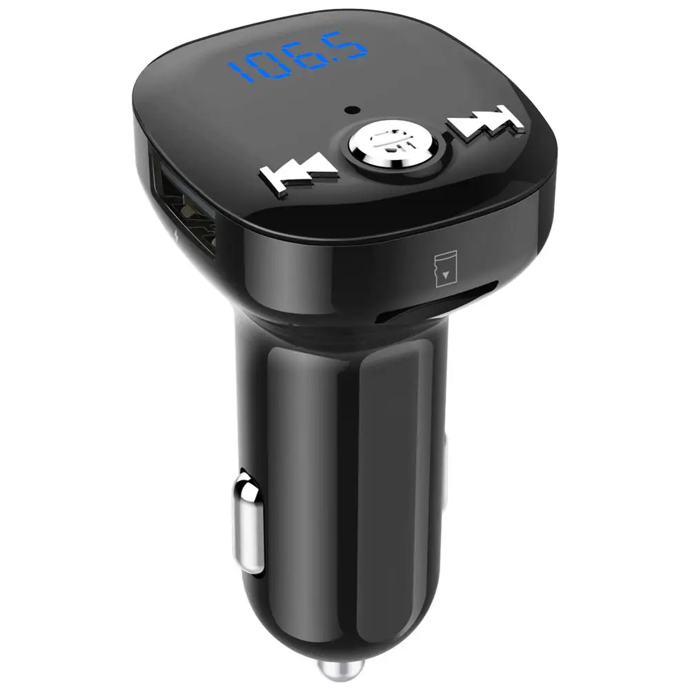Новое Bluetooth автомобильное зарядное устройство BC40 FM модулятор беспроводной Handsfree