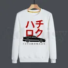 Толстовка Drift AE86 Initial D 90s Fujiwara Takumi HachiRoku, свитшот с принтом, трендовая мужская одежда в стиле хип-хоп, мужские толстовки с круглым вырезом