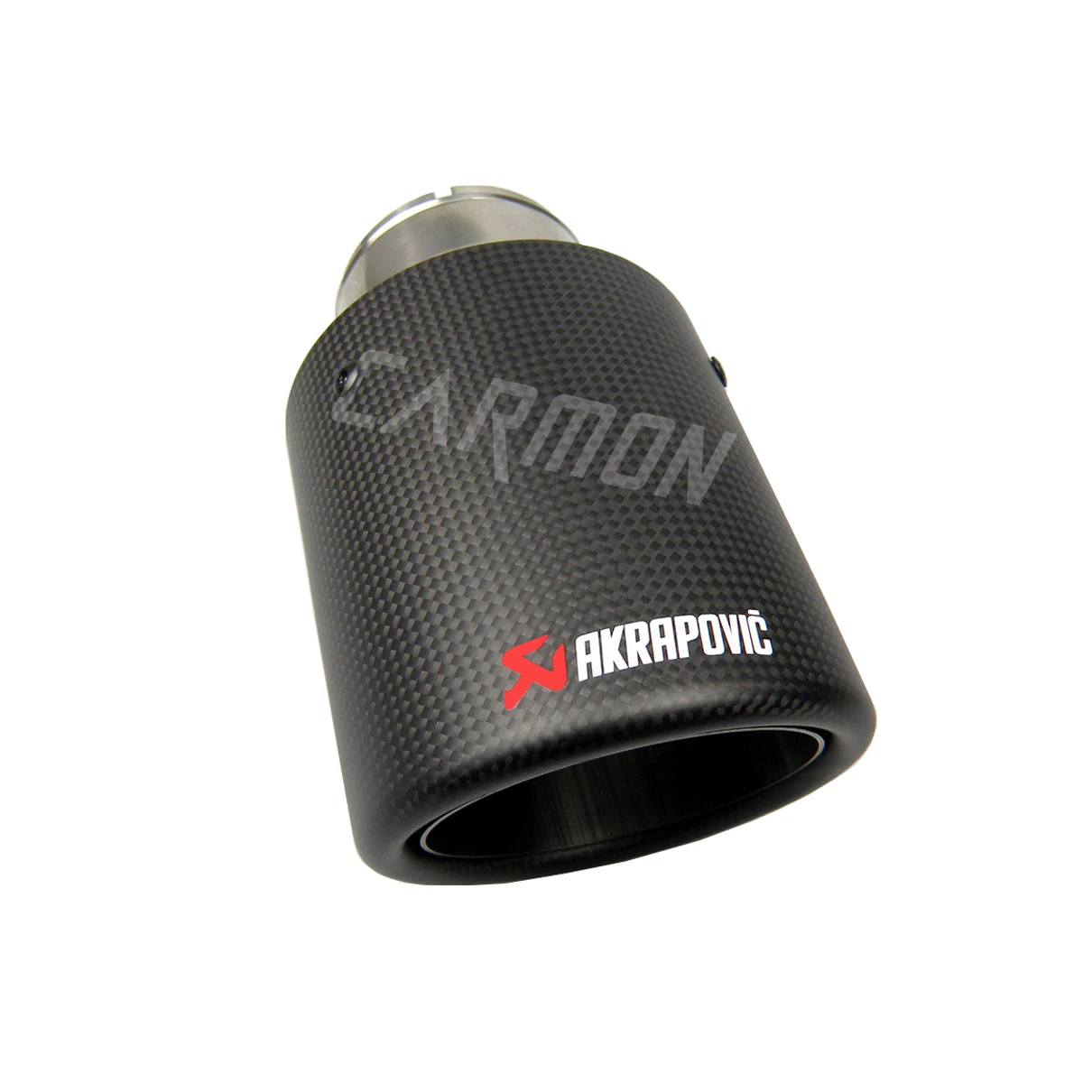 Free Shipping 1PCS Akrapovic Curly Matte Car Universal Carbon Fiber Exhaust Tip Muffler Pipe For BMW BENZ AUDI VW | Автомобили и
