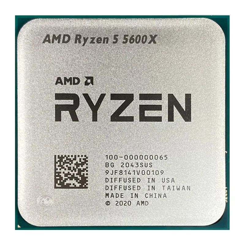 

AMD Ryzen 5 5600X R5 5600X 3.7GHz 65W Six-Core CPU Socket AM4 Desktop CPU Processor 100-000000065