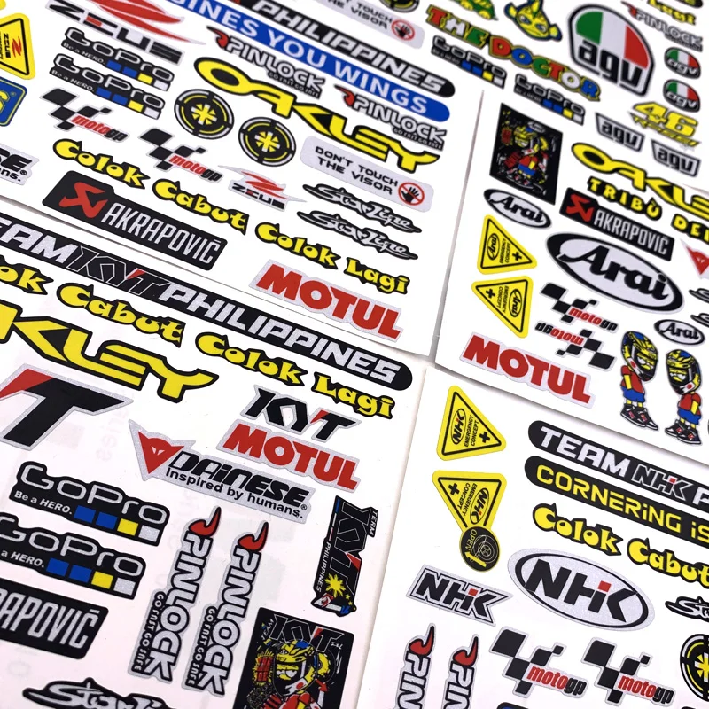 Мотоцикл go-kart Багги шлем объектив Декоративные наклейки для AGV SHOEI ARAI KYT NHK ZEUS LS2 EVO |