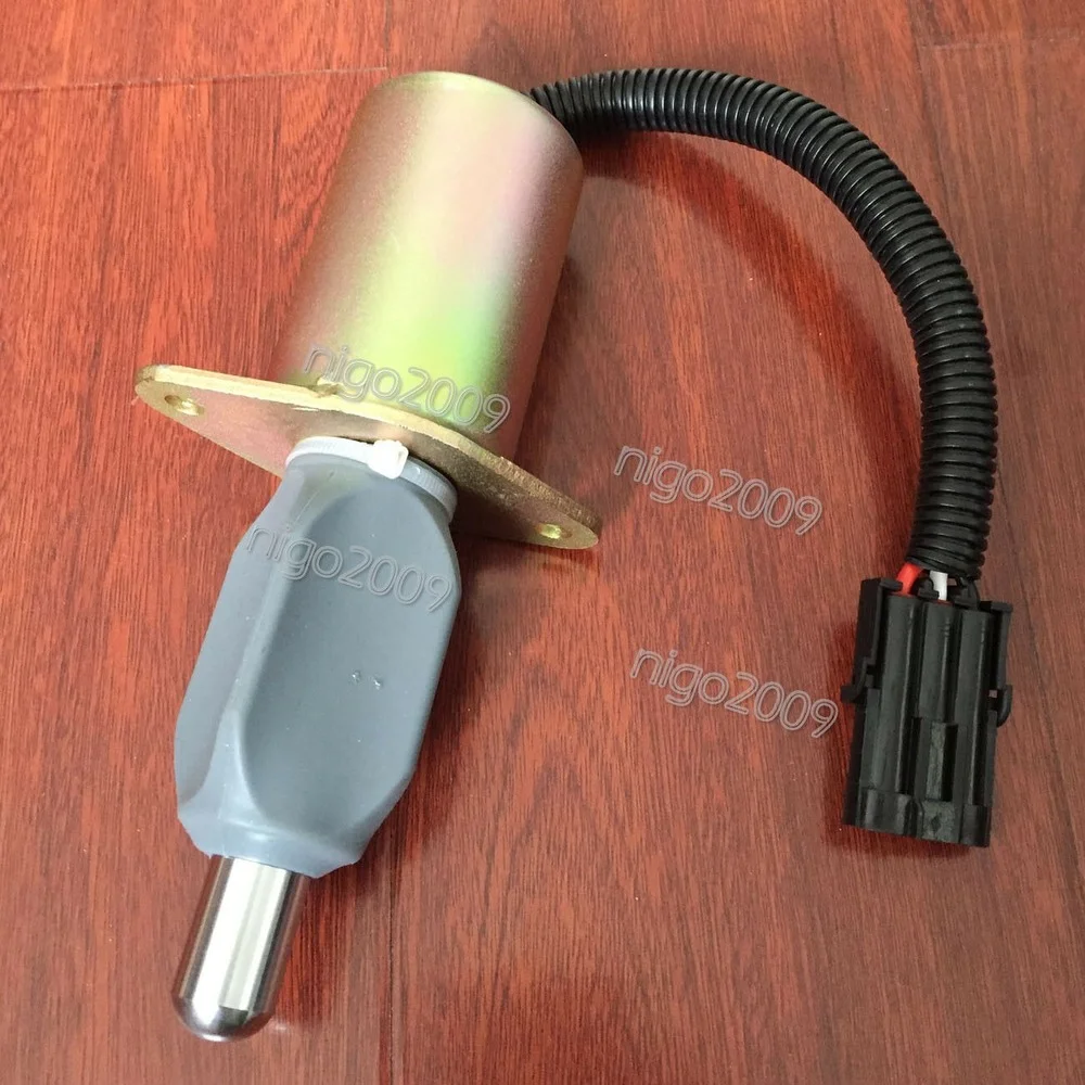 Fuel Shutoff Stop Solenoid Valve 3921978 12V for Cummins Diesel Engine 6CT 6CTA C | Компьютеры и офис