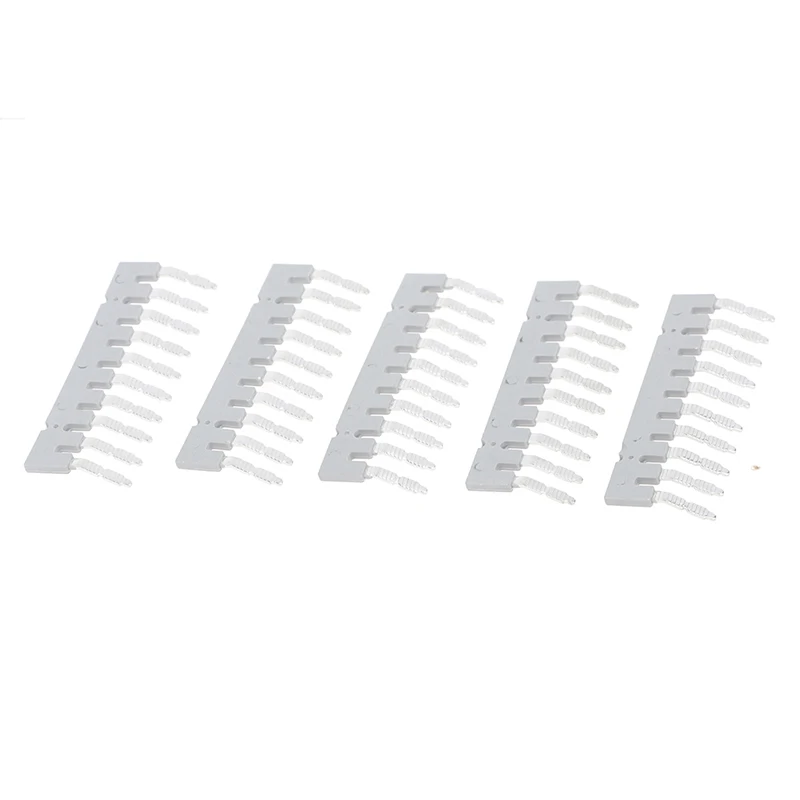 

5Pcs/set Insertion Bridge EB10-6 For UK DIN Rail Terminal Accessories Wholesale