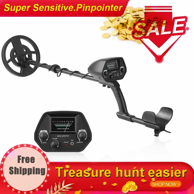 Детектор металла регулируемый стержень 7 дюймов Водонепроницаемый катушка все