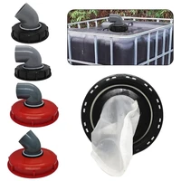 outdoor garden ibc ton barrel cover durable plastic cover with vent hole ton barrel filter cover