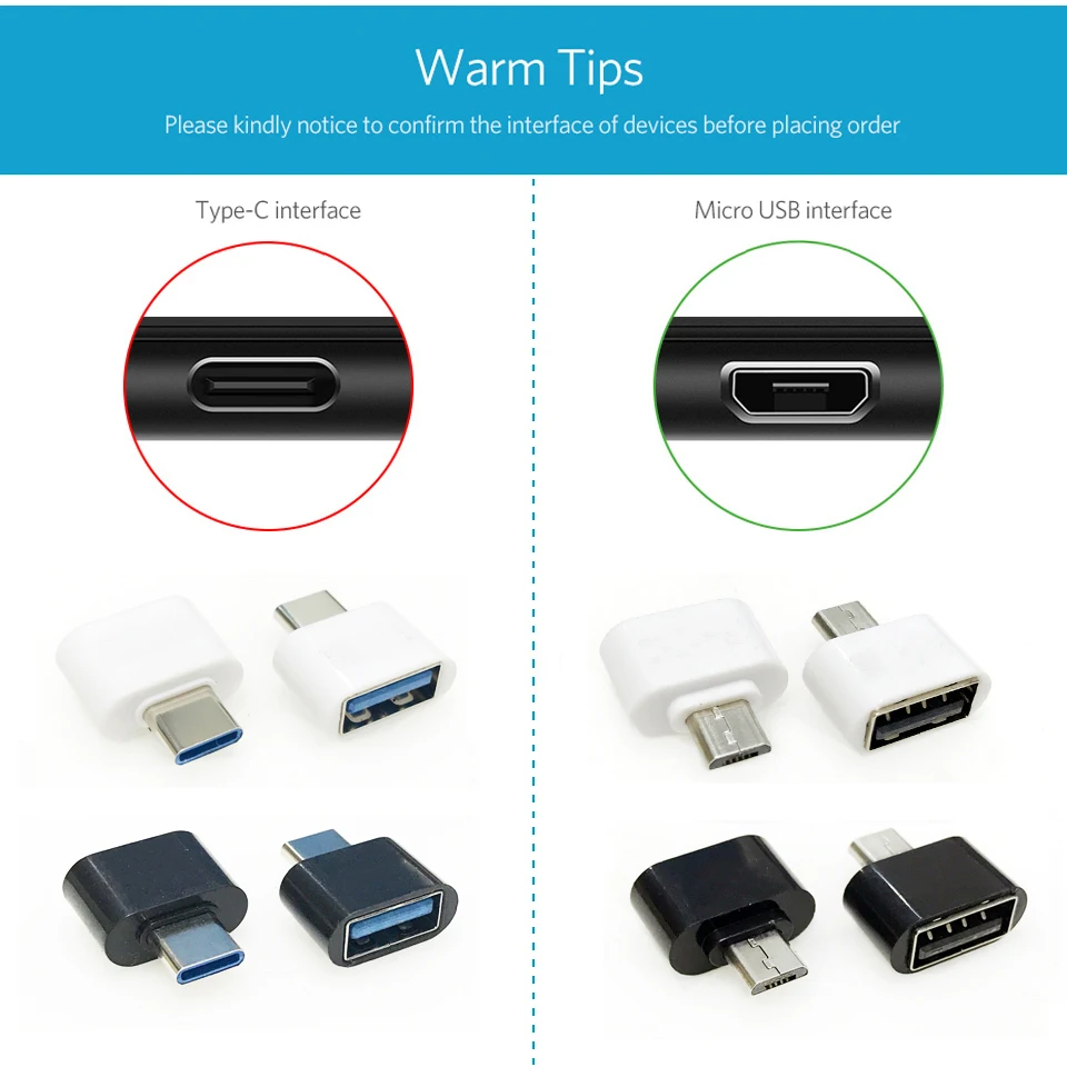 USB C к конвертер для планшетных ПК Android Usb 2 0 Мини OTG микро кабель адаптер Женский TypeC