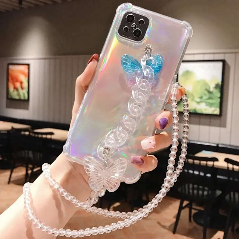 Чехол с лазером для Xiaomi Redmi Note 9s 9 8 Pro Max чехол ремешком и ожерельем MI 10 Lite CC9 |