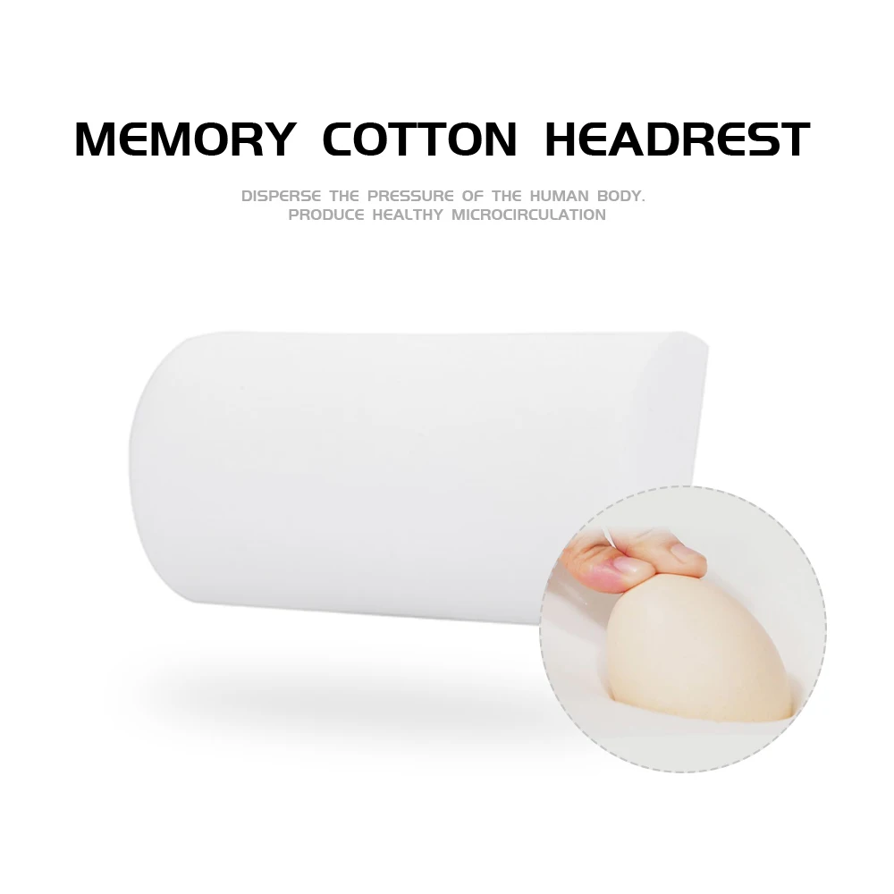 Car Headrest Neck Pillow Carbon Fiber Seat Cushion Head Support Protector for Renault Dacia Fluence Duster Logan Sandero Clio | Автомобили