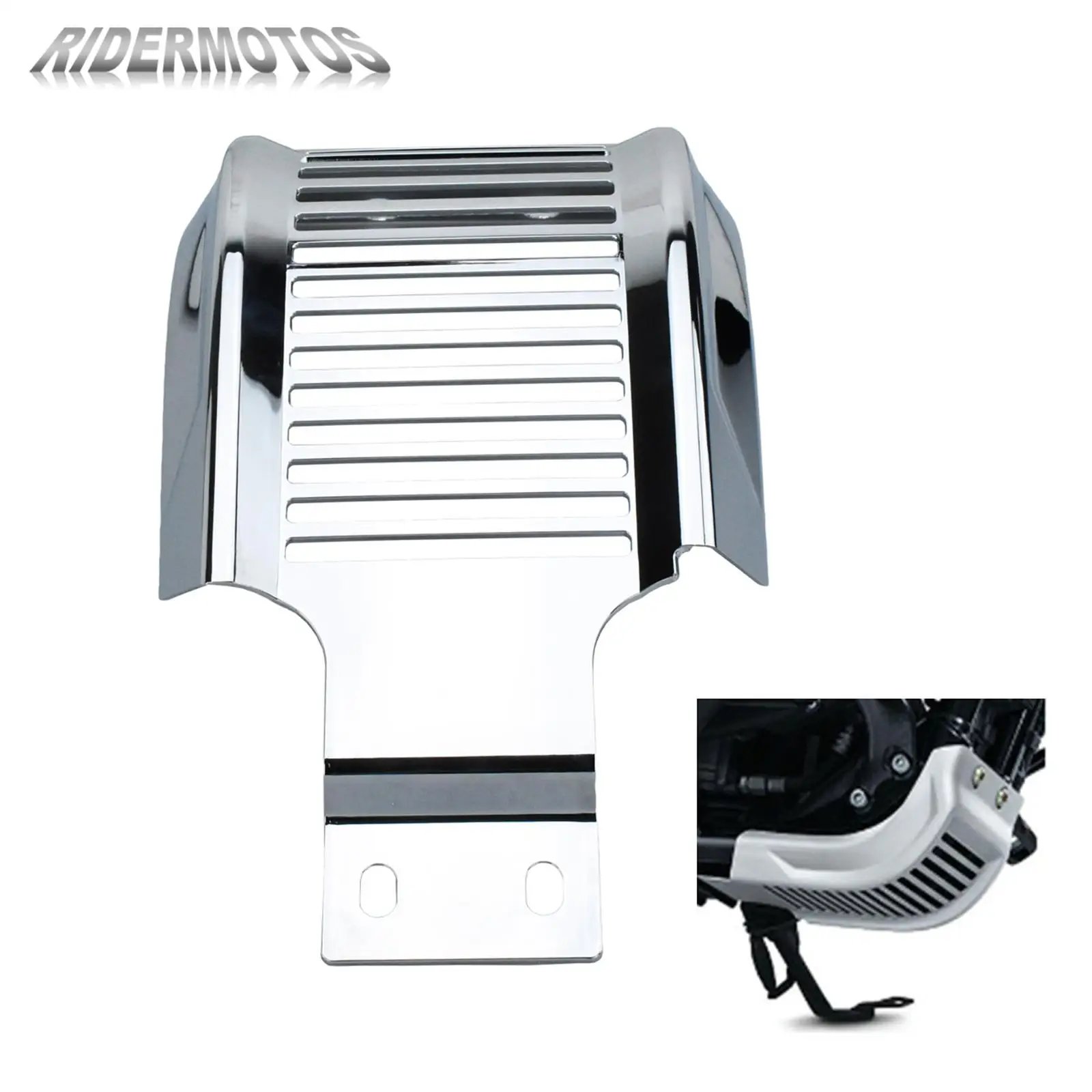 

Motorcycle ABS Skid Plate Engine Guard Chassis Protective Cover Chrome For Harley Sportster 1200 Nightster Iron 883 XL883N 04-Up