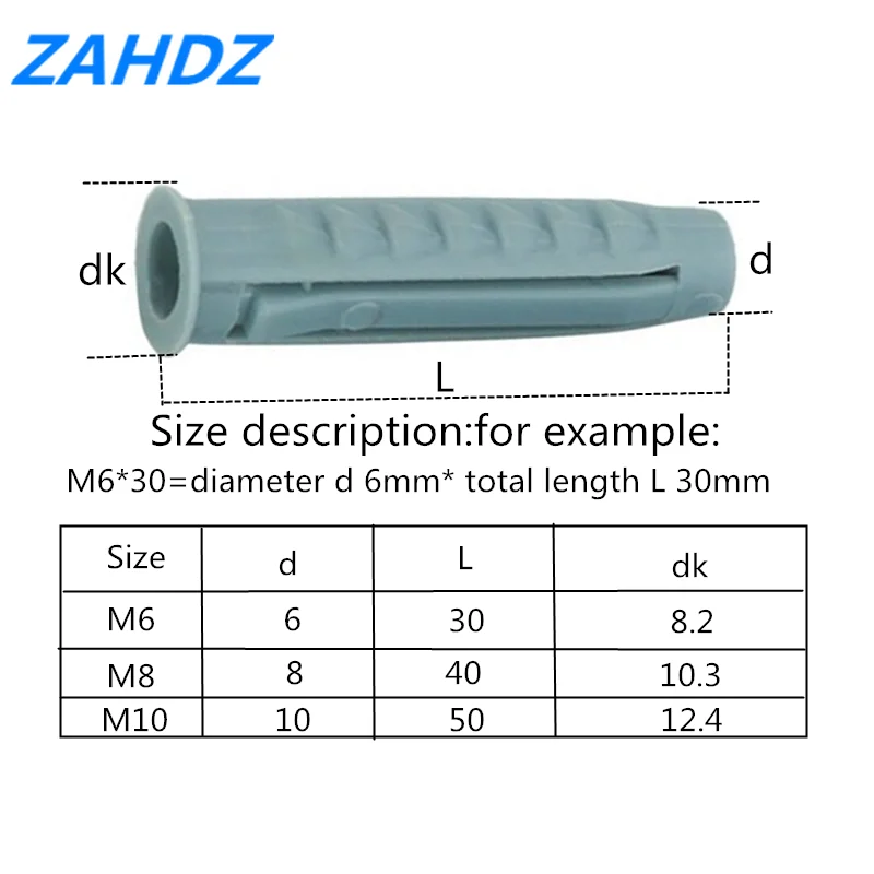 Пластиковая трубка с винтовым креплением настенный штекер пластиковый анкер для