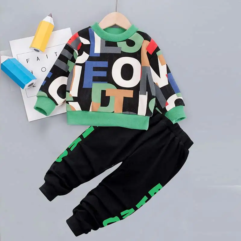 

Bear Leader Spring Girls' Suits Children's Long Sleeved Hooded Sweatershirt Trousers Clothes Kids Tracksuit Autumn Outwear Set