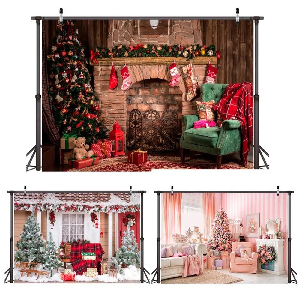 Рождественские фоны рождественские украшения для дома Navidad 2019 подарки Noel Декор