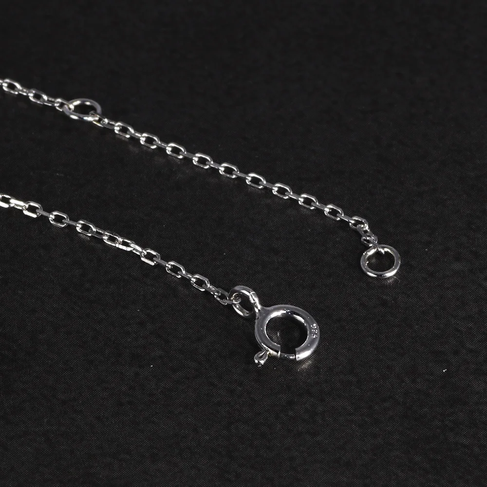 Женское Ожерелье из стерлингового серебра 925 пробы с буквенным Y подвеской