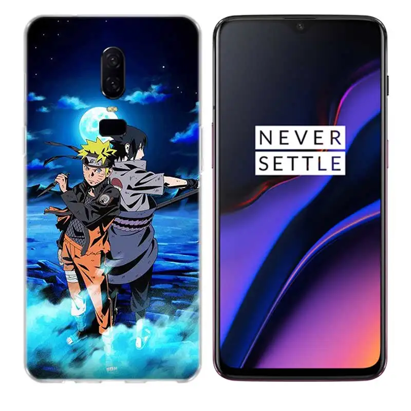 Аниме Наруто Саске Minato Мягкий ТПУ силиконовый чехол для телефона OnePlus One Plus 7 Pro 5 5T