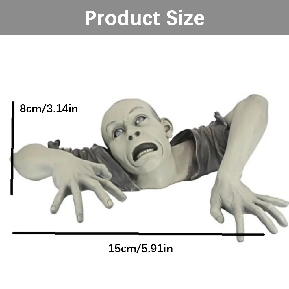 

Horror Creepy Corpse Crawling Zombie Garden Statue Halloween Decoration Haunted House Props Halloween Ornament Party Supplies