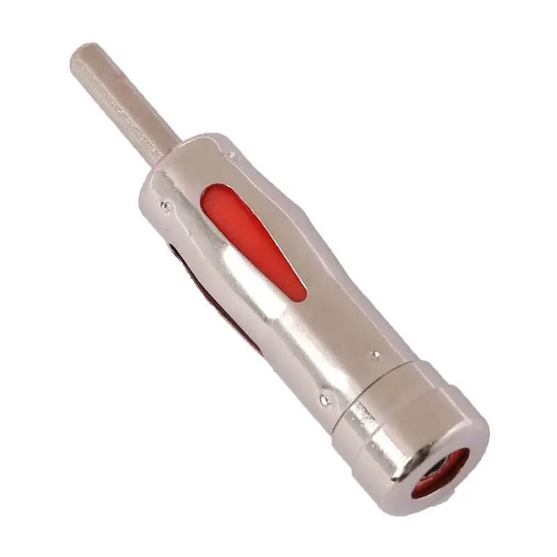 Автомобильный Стайлинг Универсальный красный ISO к DIN мужской Авто Радио Стерео