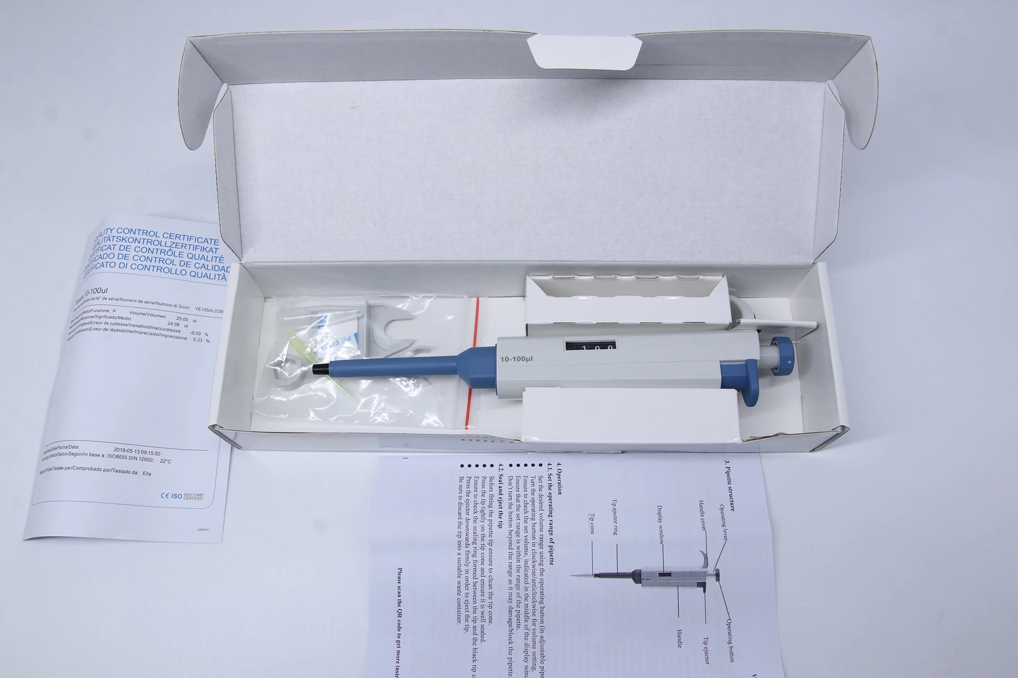 Пипетка Dlab electr регулируемый пипетка | Канцтовары для офиса и дома