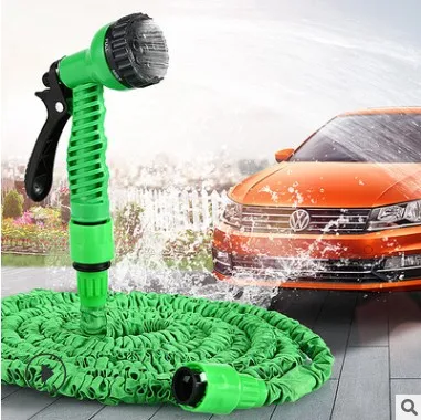 

Car Wash Alloy High Pressure Power Water Jet Washer Auto Maintenance Cleaner Garden 50/150/200FT Expandable Watering Hose Pipe
